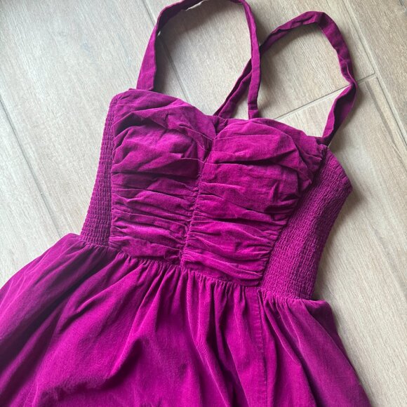 Anthropologie HD in Paris Magenta Sleeveless Dress | Women’s Size 4 - Picture 3 of 8